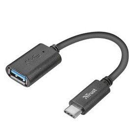 CONVERTITORE DA USB TIPO C A USB 3.1 GEN 1 NERO TRUST - 20967