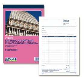 BLOCCO FATTURE DI CORTESIA 33/33/33COPIE AUTOR. 21