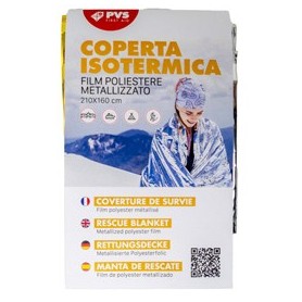 COPERTA ISOTERMICA ORO/ARGENTO - COP216