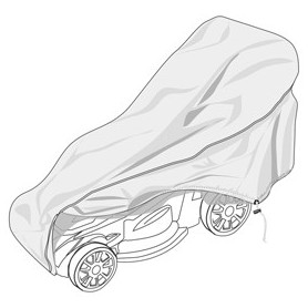 TELO DI COPERTURA PER RASAERBA SPECIAL 188X64XH100CM VERDEMAX - 7935