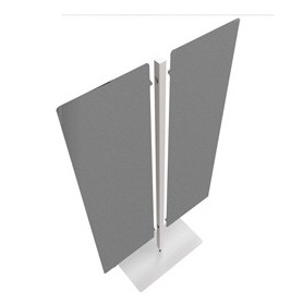 PIANTANA A 2 PANNELLI MOODY GRIGIO H180 - PIAN180_AQ_IA