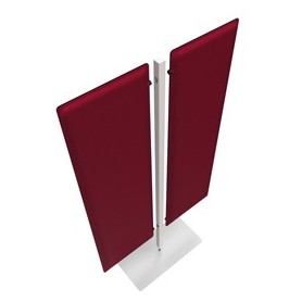 PIANTANA A 2 PANNELLI MOODY ROSSO H180 - PIAN180_AQ_IC