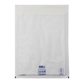 10 BUSTE IMBOTTITE SACBOLL IN CARTA BIANCA FG 25X39CM BLASETTI - 886