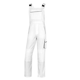 SALOPETTE DA LAVORO PANOSTYLE M6SAL BIANCO/GRIGIO TG. L - M6SALBCGT