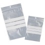 100 SACCHETTI ZIP 120X170 MM CON BANDE SCRIVIBILI E FORO VIVA - 3080BAD