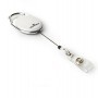 10 CHIOCCIOLE YO-YO STYLE BIANCO CON FILO RETRATTILE X PORTABADGE DURABLE - 8324-02