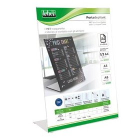 DISPLAY CON BASE A L A4 -21X30CM LEBEZ - 80984