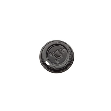 1000 TAPPO IN PS NERO PER BICCHIERE DA 115ML LEONE - H0740