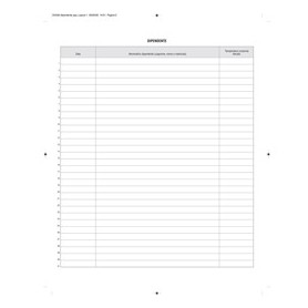 REGISTRO RILEVAZIONE TEMPERATURA CORPOREA 32 PAGINE F.TO 31X24