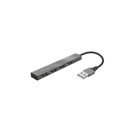 HUB MINI USB A 4 PORTE IN ALLUMINIO HALYX -TRUST - 23786