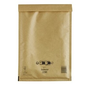 100 BUSTE IMBOTTITE GOLD B 12X21CM UTILE AVANA - CONF.RISPARMIO MAIL LITEÂ® - 103027401