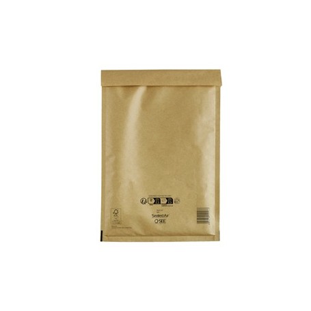 100 BUSTE IMBOTTITE GOLD E 22X26CM UTILE AVANA - CONF.RISPARMIO MAIL LITEÂ® - 103027404