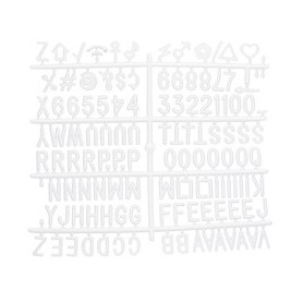 KIT LETTERE AGGIUNTIVE PER BACHECHE IN FELTRO SECURIT - WLB-SET-LA