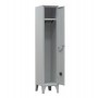 SPOGLIATOIO IN METALLO A 1 VANO 35X35CM H180CM GRIGIO 111/01/S - 111/01/S