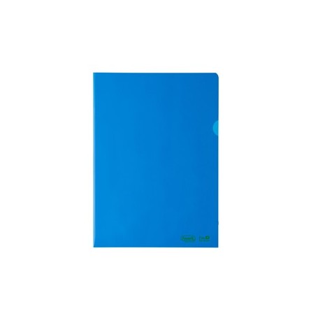 25 CARTELLINE A L 22X30 PE BIO-BASED BLU LISCIO SUPERIOR FAVORIT - 400182394