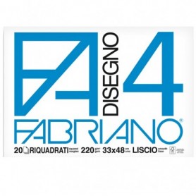 ALBUM FABRIANO4 (33X48CM) 220GR 20FG LISCIO SQUADRATO - 5201797