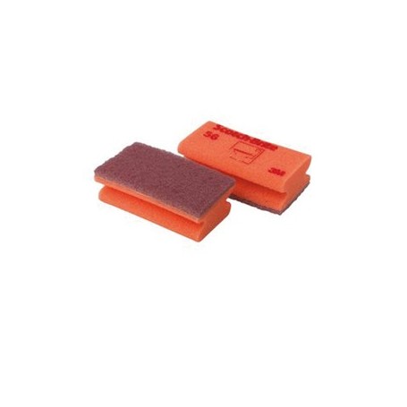 CONF 10 SPUGNE ACCOPPIATE ROSSO SCOTCH-BRITEÂ® 56 - 7100145508