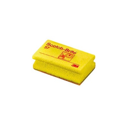 CONF 10 SPUGNE ACCOPPIATE GIALLO SCOTCH-BRITEÂ® 57 - 7000037577