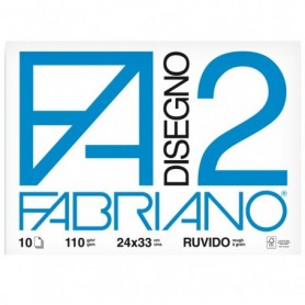 ALBUM P.M. FABRIANO2 (24X33CM) 10FG 110GR RUVIDO - 4004105 (VENDUTO IN CONFEZIONE DA 10 PZ)