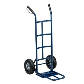 CARRELLO TRASPORTO GRANDI VOLUMI CON RUOTA PNEUMATICA PORTATA MAX 250KG - C1299008
