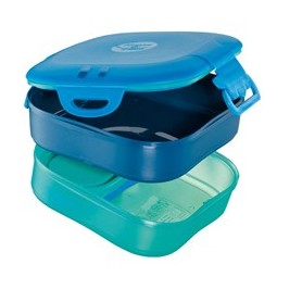 LUNCH BOX 3 IN 1 BLU PICNIK CONCEPT MAPED - 870703
