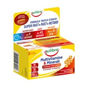 INTEGRATORE MULTIVITAMINEMINERALI COMPRESSE TRIPLO STRATO 30X1