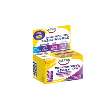 INTEGRATOR MULTIVITAMINEMINERALI 50+ COMPRESSE TRIPLOSTRATO 30X1