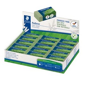 BOX 30 GOMME ECO 526 43X19X13MM PER MATITA STAEDTLER - 526 83-5