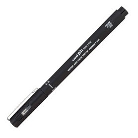 PIN FINELINER NERO PUNTA 0.3MM UNI MITSUBISHI - M PIN103 N