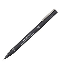 PIN FINELINER NERO PUNTA 0.4MM UNI MITSUBISHI - M PIN104 N