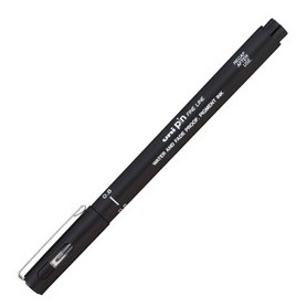 PIN FINELINER NERO PUNTA 0.8MM UNI MITSUBISHI - M PIN108 N