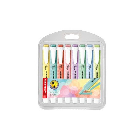 ASTUCCIO 8 COLORI EVIDENZIATORE SWING COOL PASTEL STABILO 275/8-08-11 - 275/8-08-1