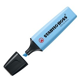 EVIDENZIATORE STABILO BOSS PASTEL AZZURRO CIELO 70/112 - 70/112