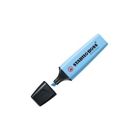 EVIDENZIATORE STABILO BOSS PASTEL AZZURRO CIELO 70/112 - 70/112