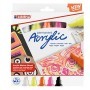 ASTUCCIO 5 MARCATORI ACRILICI EDDING 5000 BROAD NEON - 4-5000-5