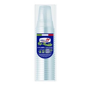 25 BICCHIERI 250ML DIAMANT PS REUSE DOPLA - 22633
