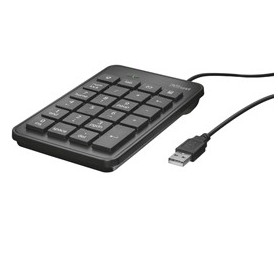 TASTIERINO NUMERICO USB XALAS TRUST - 22221