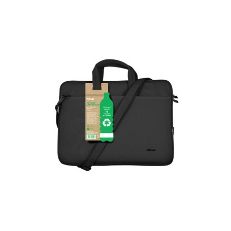 BORSA ECOCOMPATIBILE PER NOTEBOOK DA 16" BOLOGNA - NERO TRUST - 24447