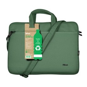 BORSA ECOCOMPATIBILE PER NOTEBOOK DA 16" BOLOGNA - VERDE SALVIA TRUST - 24450