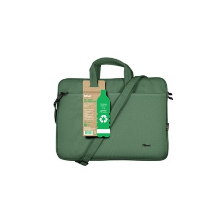 BORSA ECOCOMPATIBILE PER NOTEBOOK DA 16" BOLOGNA - VERDE SALVIA TRUST - 24450