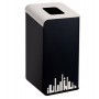 GETTACARTE RUBIK EVO BIANCO 80LT PER RACCOLTA DIFFERENZIATA - 789293