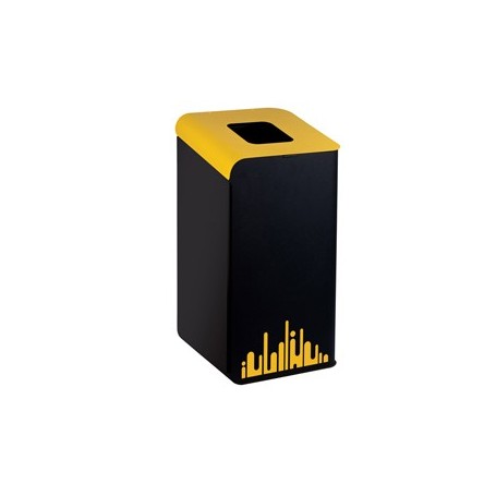 GETTACARTE RUBIK EVO GIALLO 80LT PER RACCOLTA DIFFERENZIATA - 789296
