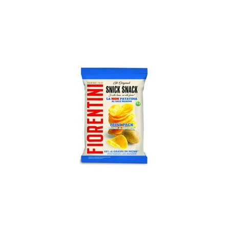 CONFEZIONE DA 30 SNICK SNACK LA NON PATATINA AL SALE DA 20GR CAD FIORENTINI - FISSM