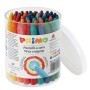 BARATTOLO 48 PASTELLI A CERA Ã9MM X 85MM PRIMO - 0503PC48E