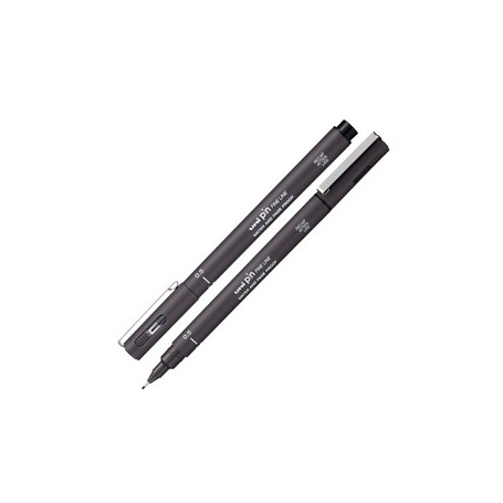 PIN FINELINER GRIGIO SCURO PUNTA 0.5MM UNI MITSUBISHI - M PIN105 GRS