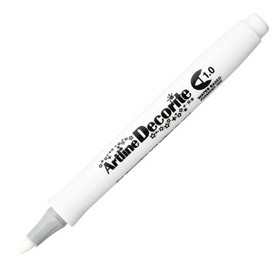 MARCATORE DECORITE PUNTA TONDA 1.0MM BIANCO ARTLINE - A EDF-1/BI
