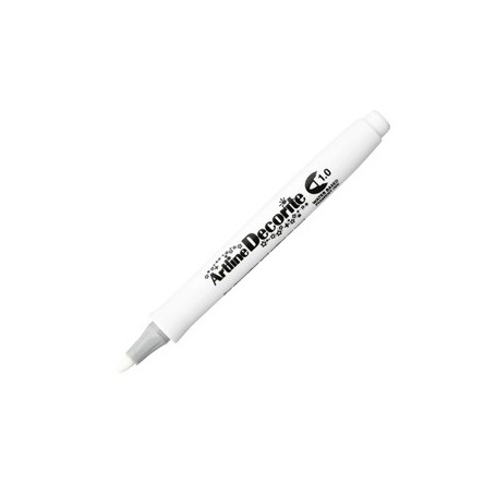 MARCATORE DECORITE PUNTA TONDA 1.0MM BIANCO ARTLINE - A EDF-1/BI