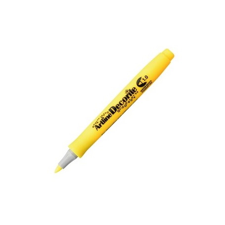 MARCATORE DECORITE PUNTA TONDA 1.0MM GIALLO ARTLINE - A EDF-1/G