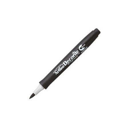MARCATORE DECORITE PUNTA PENNELLO NERO ARTLINE - A EDF-F/N