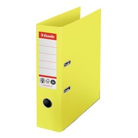 REGISTRATORE A LEVA DORSO 75MM GIALLO CO2 NEUTRAL ESSELTE - 627566